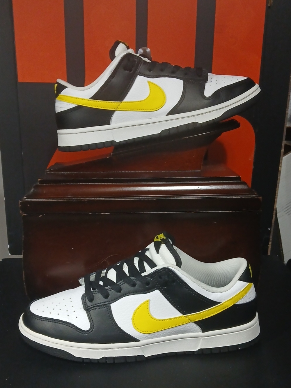 Nike Dunk Low "BLACK OPTI YELLOW"  (2023) Mens Size-9 100%AUTHENTIC!